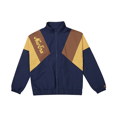 New Era Colorblock Logo Navy Long-Sleeve Jacket Unisex 12877370