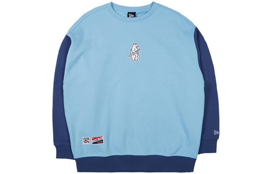 New Era Colorblock Pullover Hoodie Unisex Light Blue 13559740
