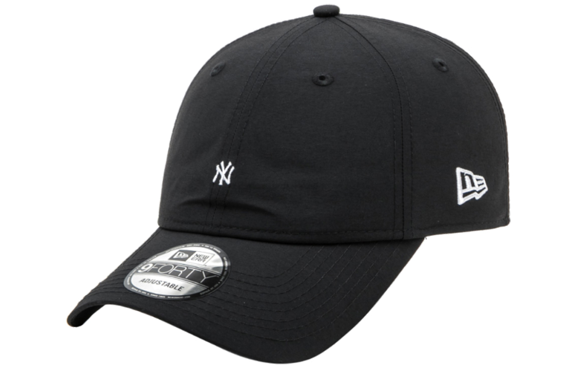 New Era Embroidered Logo Nylon Black Cap Unisex Casual Style Hat 13572083