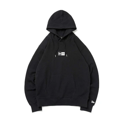 New Era Embroidered Logo Unisex Hoodie Black 13755295