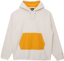 New Era Fleece Color Block Hoodie Unisex Ivory White 13038785 New Era Fleece Color Block Hoodie Unisex Ivory White 13038785