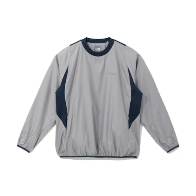 New Era Functional Crewneck Logo Loose-Fit Jacket Unisex Grey 12866416