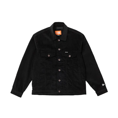 New Era FW21 Corduroy Retro Solid Jacket Unisex - Black 12866434