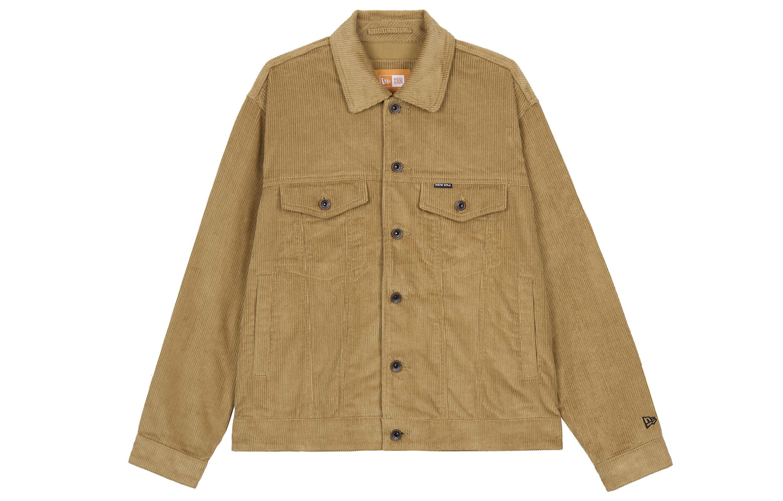 New Era FW21 Corduroy Vintage Loose Jacket Unisex Yellow 12866435