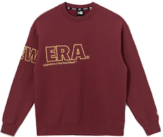 New Era FW21 Fleece Embroidered Logo Crewneck Sweatshirt Red - Winterwear 12866479 New Era FW21 Fleece Embroidered Logo Crewneck Sweatshirt Red - Winterwear 12866479