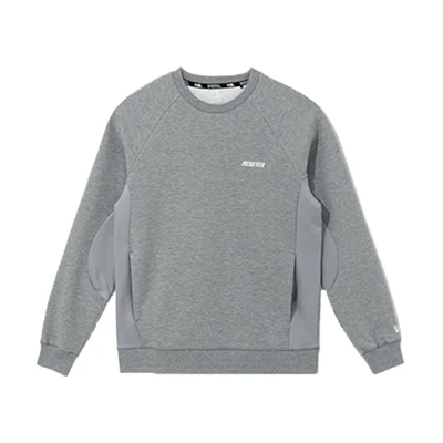 New Era FW21 Gray Alphabet Crewneck Long Sleeve Sweatshirt Mens 12866450