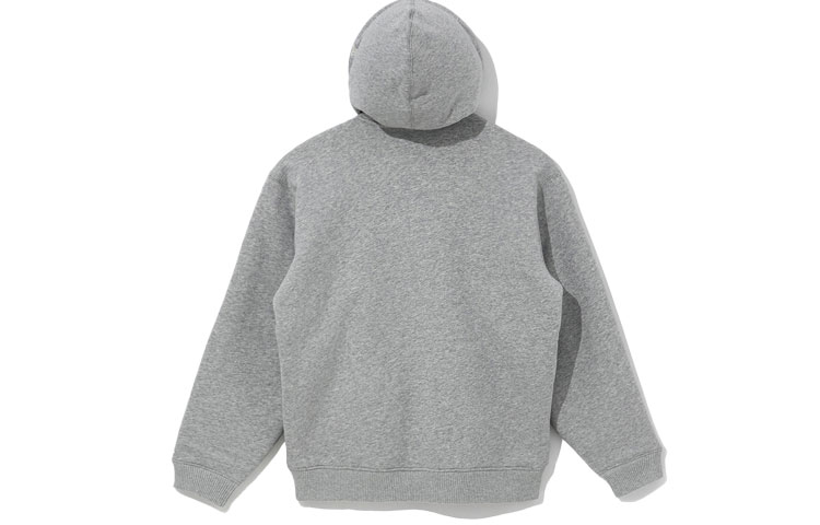 New Era FW21 Logo Zip Hoodie Grey Unisex 12866604 圖 3