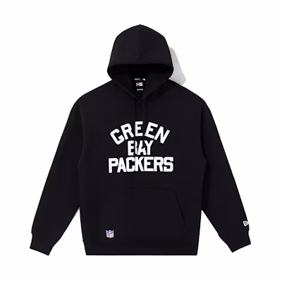 New Era FW21 Minimalist Embroidered Hoodie Unisex Black 12887053