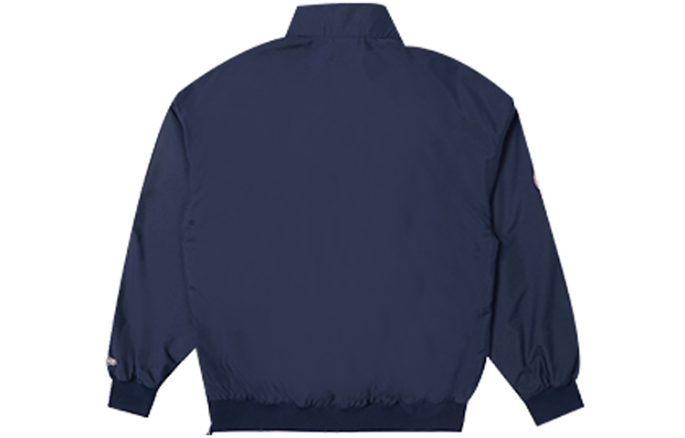 New Era FW21 MLB Logo Print Half-Zip Nylon Jacket Unisex Navy Blue 12866531 圖 3