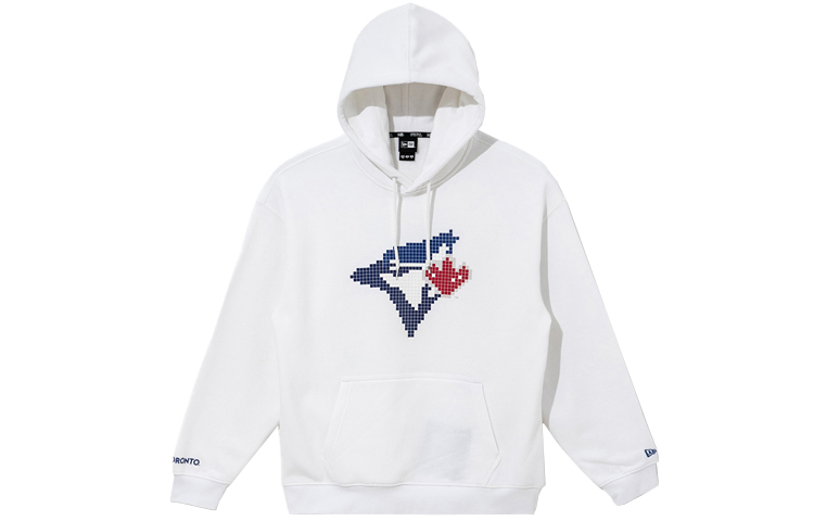 New Era FW21 MLB Toronto Blue Jays Pixel Print Hoodie White () 12866567