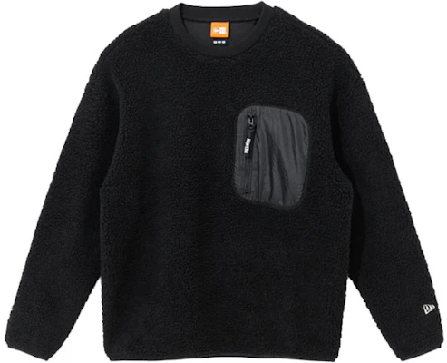 New Era FW21 Originators 羊毛抓絨多口袋黑色中性運動衫 12866440 Buy New Era FW21 Originators 羊毛抓絨多口袋黑色中性運動衫 12866440