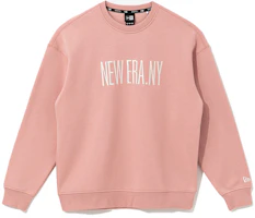 New Era FW21 Pink Letter Print Long Sleeve Sweatshirt for Men 12866483 New Era FW21 Pink Letter Print Long Sleeve Sweatshirt for Men 12866483