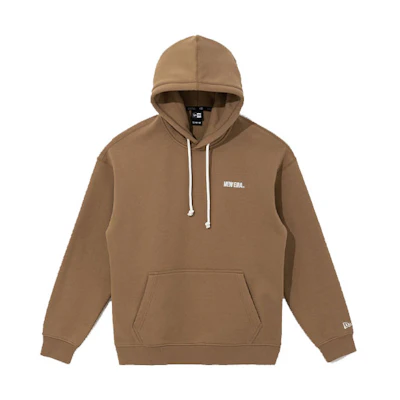 New Era FW21 Plain Embroidered Sweatshirt Unisex Brown 12866582