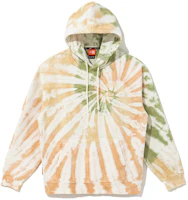New Era FW21 Tie-Dye Drawstring Pullover Hoodie Unisex Beige 12866487 New Era FW21 Tie-Dye Drawstring Pullover Hoodie Unisex Beige 12866487