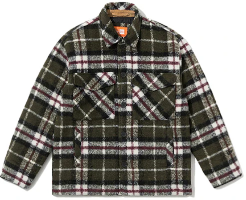 New Era FW21 Unisex Casual Warm Plaid Colorblock Jacket Green 12866422 Buy New Era FW21 Unisex Casual Warm Plaid Colorblock Jacket Green 12866422