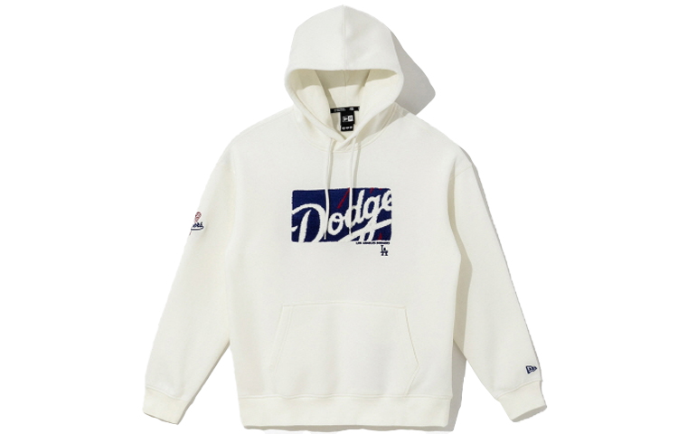 Order New Era FW21 White Pullover Sweatshirt with Embroidered Logo 12866553