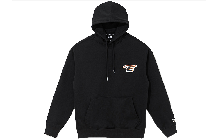 New Era FW21 Hanwha Eagles Hot Dog Graphic Hoodie Black Pullover 13044193