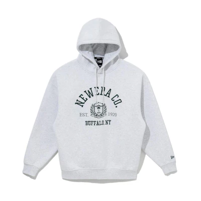 New Era FW22 Alphabet Print Hoodie Unisex White 13513277