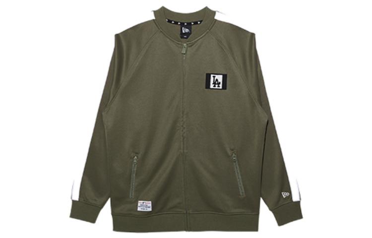 New Era FW22 Embroidered Logo Double-Layer Jacket Men’s Dark Green 13354101