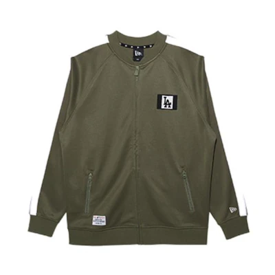 New Era FW22 Embroidered Logo Double-Layer Jacket Men’s Dark Green 13354101