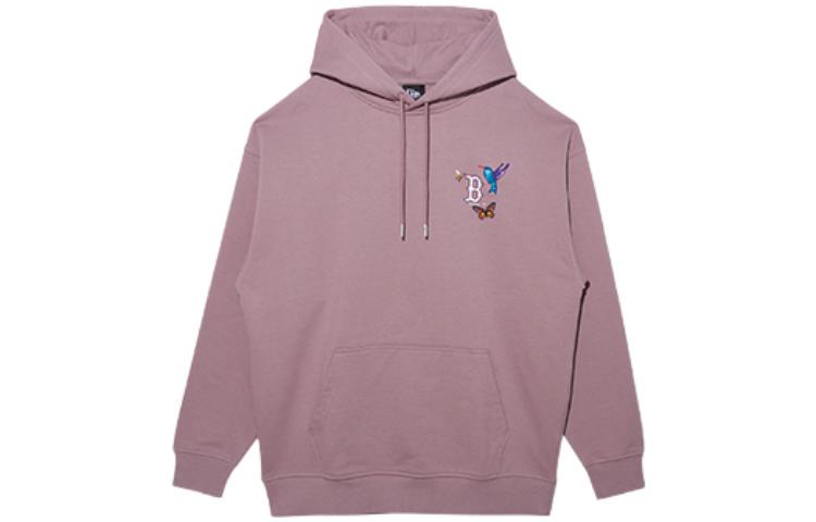 New Era FW22 Floral Butterfly Print Pullover Sweatshirt Unisex Pink 13354106