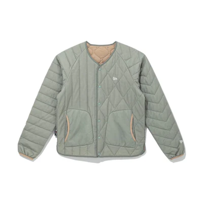 New Era FW22 Foldable Outdoor Single-Breasted Jacket Unisex Light Green 13338544