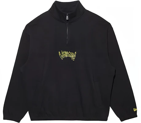 New Era FW22 High Neck Half-Zip Letter Print Unisex Sweatshirt Black 13350788 Buy New Era FW22 High Neck Half-Zip Letter Print Unisex Sweatshirt Black 13350788