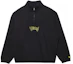 Order New Era FW22 High Neck Half-Zip Letter Print Unisex Sweatshirt Black 13350788