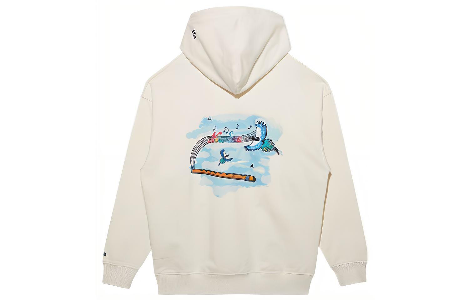 New Era FW22 Magpie Embroidered Hoodie Unisex - Off White 13350908
