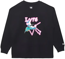 New Era FW22 Magpie Print Crewneck Sweatshirt Unisex Black 13350859 New Era FW22 Magpie Print Crewneck Sweatshirt Unisex Black 13350859