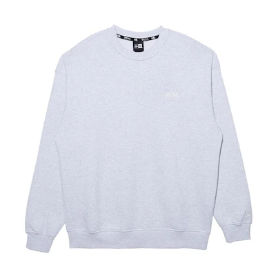 New Era FW22 Minimalistic Fleece Pullover Sweatshirt Unisex Grey 13338623