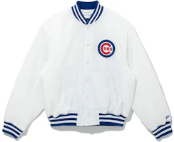 New Era FW22 MLB Chicago Cubs White Padded Stadium Jacket Unisex 13338643 New Era FW22 MLB Chicago Cubs White Padded Stadium Jacket Unisex 13338643