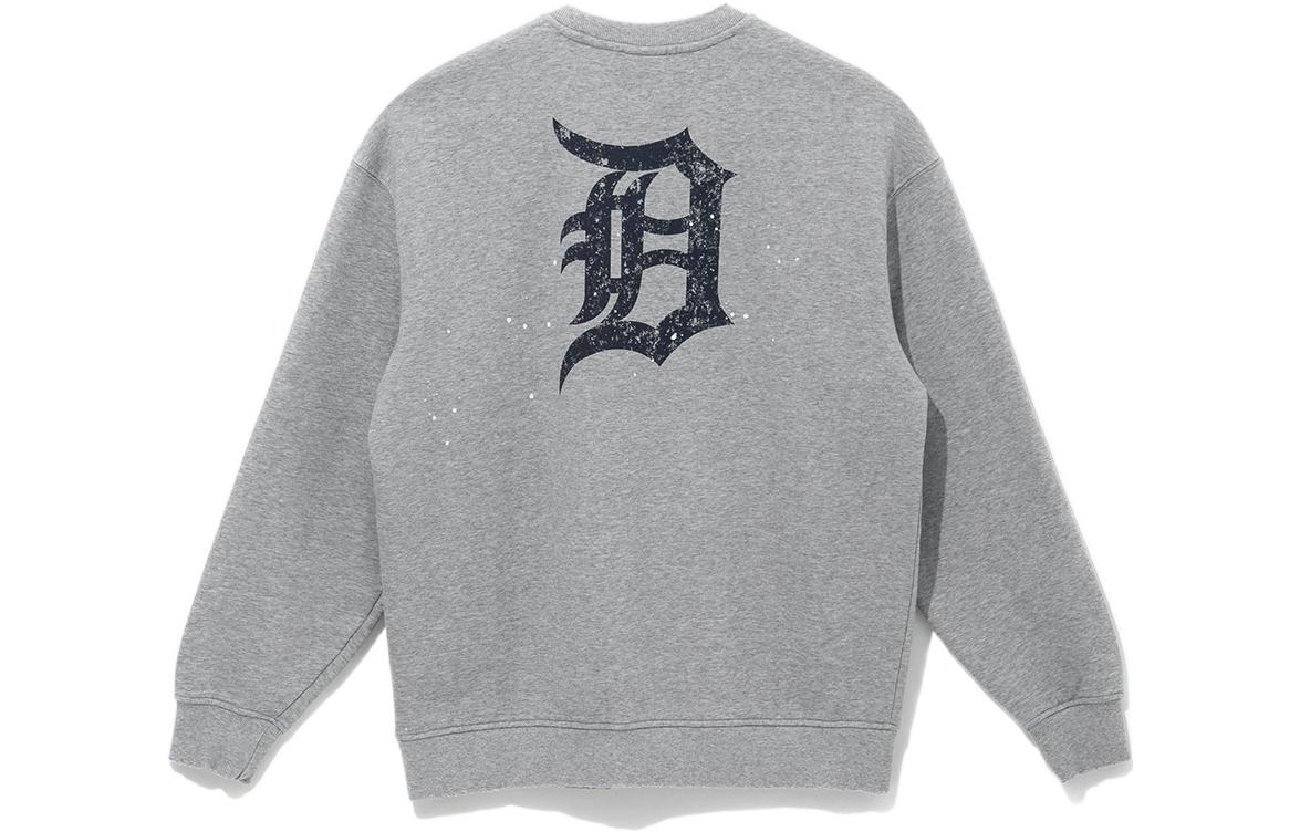 Lookbook New Era FW22 MLB 底特律老虎隊中性灰色圓領長袖衫 13338667