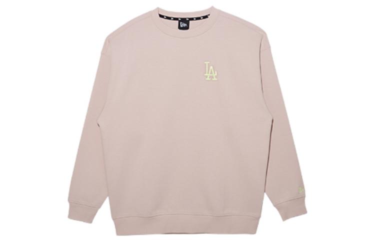 New Era FW22 MLB Glow Letter Embroidered Crewneck Sweatshirt Pink Unisex 13350924