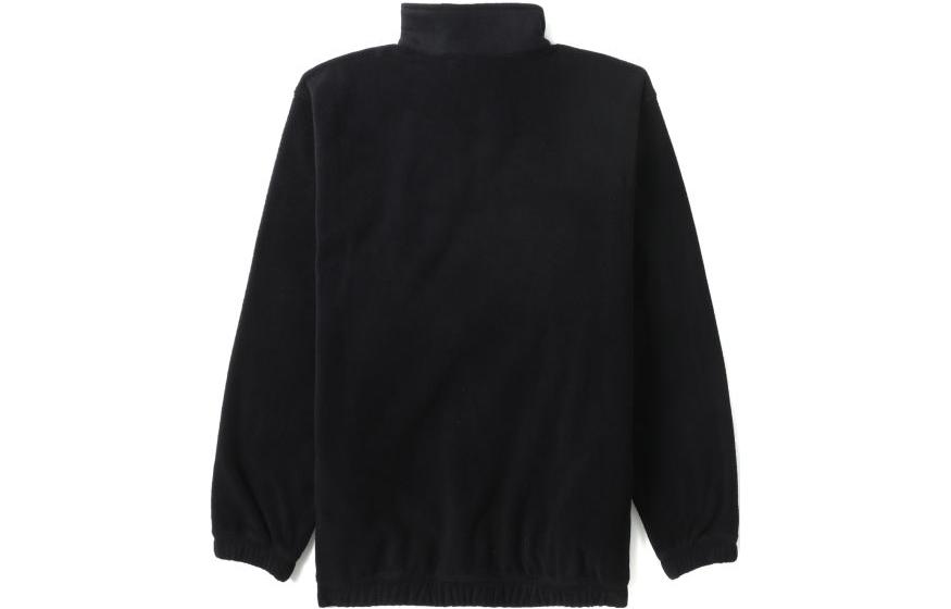 Lookbook New Era FW22 MLB New York Yankees Logo Half-Zip Pullover Sweatshirt Black NERSWM30114XJBKX