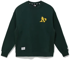 New Era FW22 MLB Oakland Athletics Logo Crewneck Sweatshirt Unisex Green 13338650 New Era FW22 MLB Oakland Athletics Logo Crewneck Sweatshirt Unisex Green 13338650