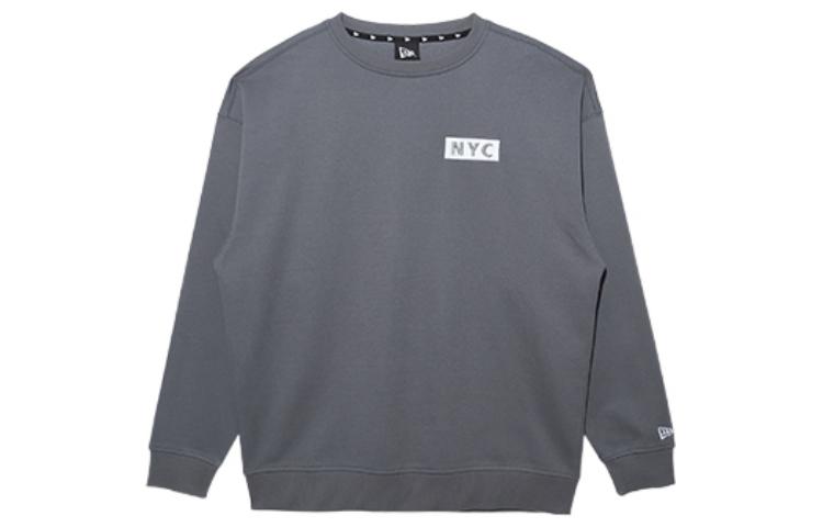 New Era FW22 NYC Collection Unisex Plain Pullover Sweatshirt - Gray 13470714