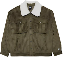 New Era FW22 Olive Green Unisex Solid Color Single-Breasted Jacket 13350842 New Era FW22 Olive Green Unisex Solid Color Single-Breasted Jacket 13350842