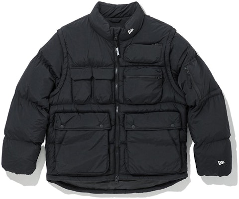 New Era FW22 男女同款黑色可拆卸领长袖夹克 13338562 Buy New Era FW22 男女同款黑色可拆卸领长袖夹克 13338562