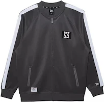 New Era FW22 x MLB New York Yankees Gray Patchwork Zip-Up Jacket Mens 13350901 New Era FW22 x MLB New York Yankees Gray Patchwork Zip-Up Jacket Mens 13350901