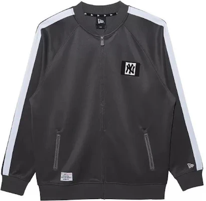 New Era FW22 x MLB 纽约洋基队灰色拼接拉链夹克 男款 13350901 Buy New Era FW22 x MLB 纽约洋基队灰色拼接拉链夹克 男款 13350901