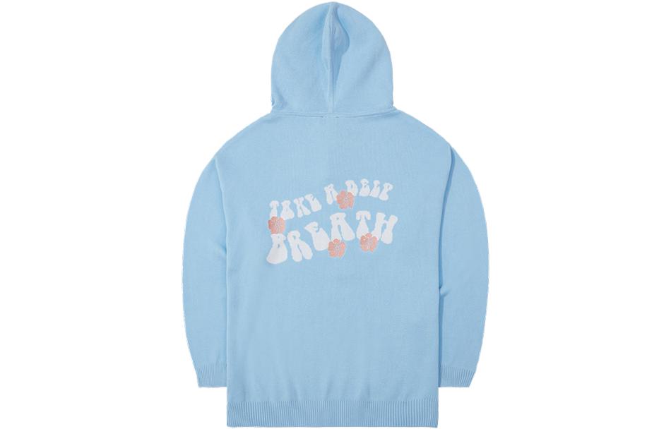 Lookbook Sudadera con Capucha Unisex Azul Bordada New Era FW23 Casual. 13789212