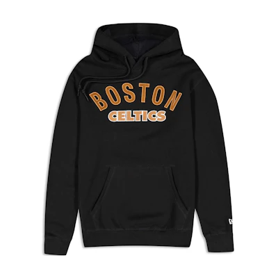 New Era FW23 Boston Celtics Letter Graphic Hoodie Unisex Black 60487628