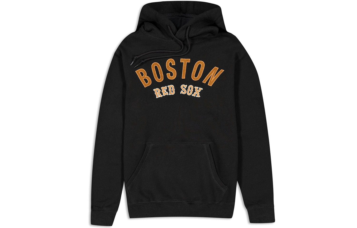 New Era FW23 Boston Red Sox Letter Logo Hoodie Unisex Black 60487623