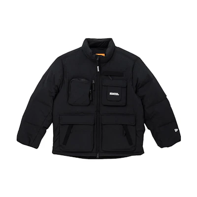New Era FW23 Casual Stand Collar Jacket with Multi-Pockets 13944723