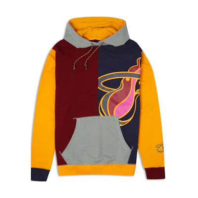 New Era FW23 Contrast Hoodie Unisex Yellow/Grey 60409875