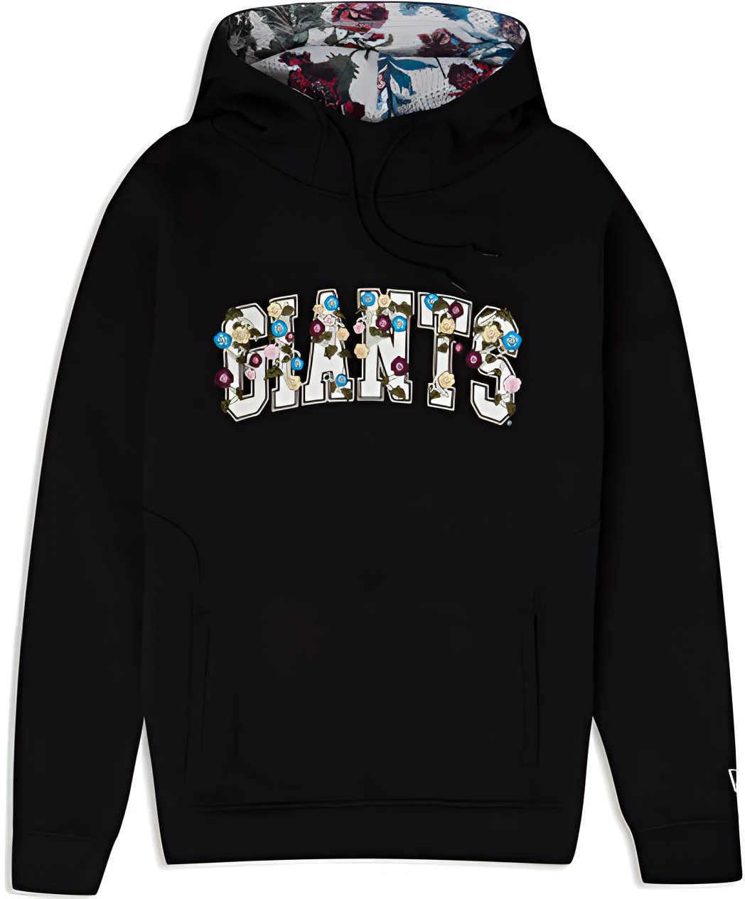new-era-fw-23-floral-embroidered-letter-print-unisex-black-long-sleeve-sweater-60357750
