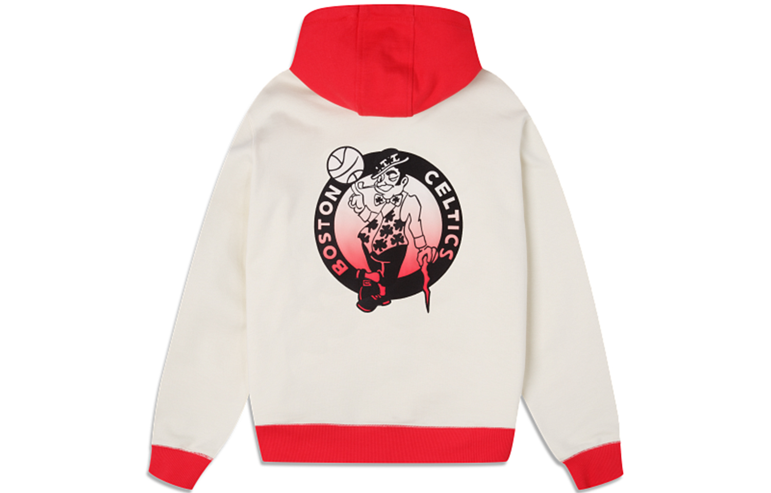 New Era FW23 Hoodie Cartoon Letter Print Back Graphic Unisex White 60335882
