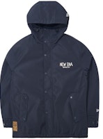 New Era FW23 Logo Print Camping Series Navy 3-in-1 Hooded Jacket for Men. 13789239 New Era FW23 Logo Print Camping Series Navy 3-in-1 Hooded Jacket for Men. 13789239