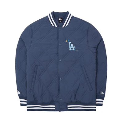 New Era FW23 MLB Los Angeles Dodgers Embroidered Jacket Navy Unisex 13789121